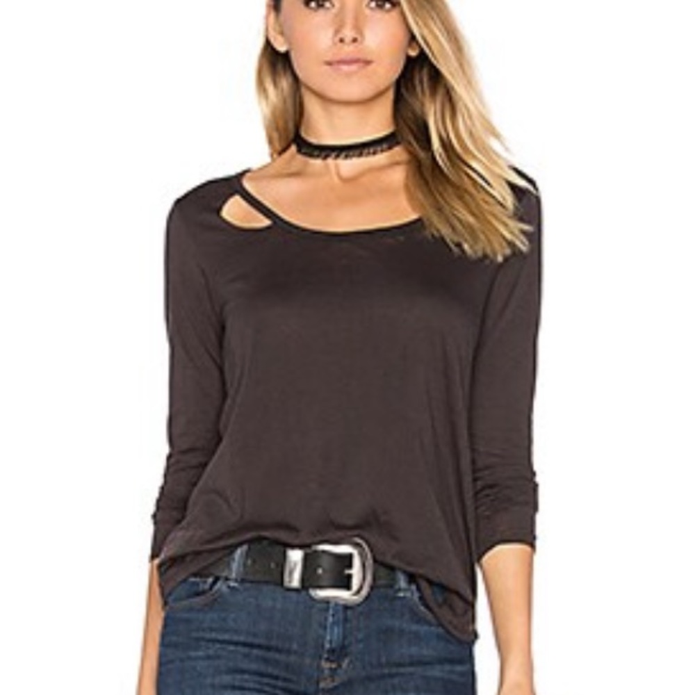 Deconstructed Long Sleeve Tee